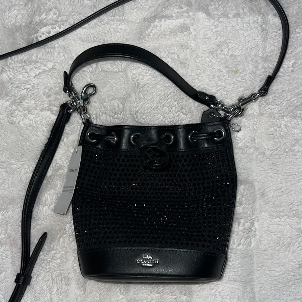 Coach Black Bucket Bag